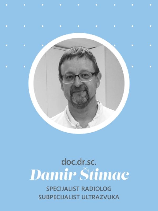Doc. dr.sc. Damir Štimac, specijalist radiologije, subspecijalist ultrazvuka
